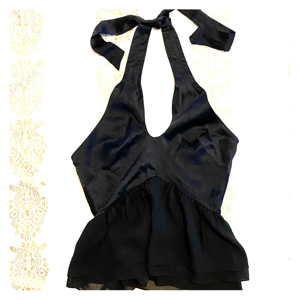Bebe corset halter top